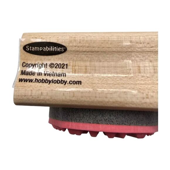 bee stamp, Stampabilities, wood rubber, papercraft, teacher, scrapbooking - Picture 2 of 5